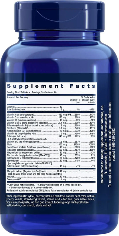 Life Extension Children's Formula Mix™, multivitamin for Kids, 18 Essential Vitamins and Minerals - dailyvitalstore