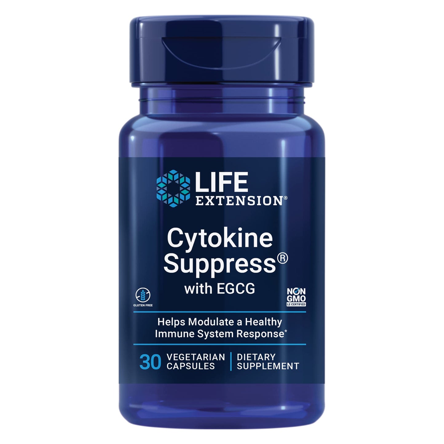 Life Extension Cytokine Suppress with EGCG, 30 Count - dailyvitalstore