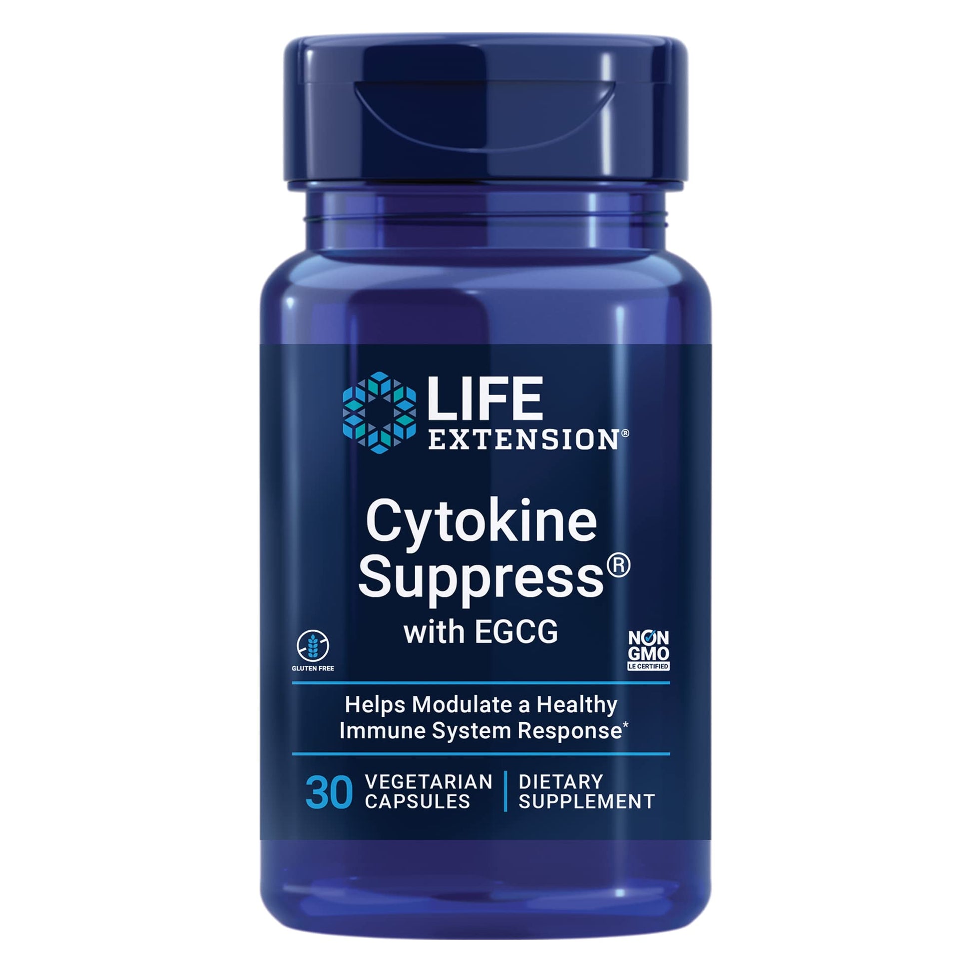 Life Extension Cytokine Suppress with EGCG, 30 Count - dailyvitalstore