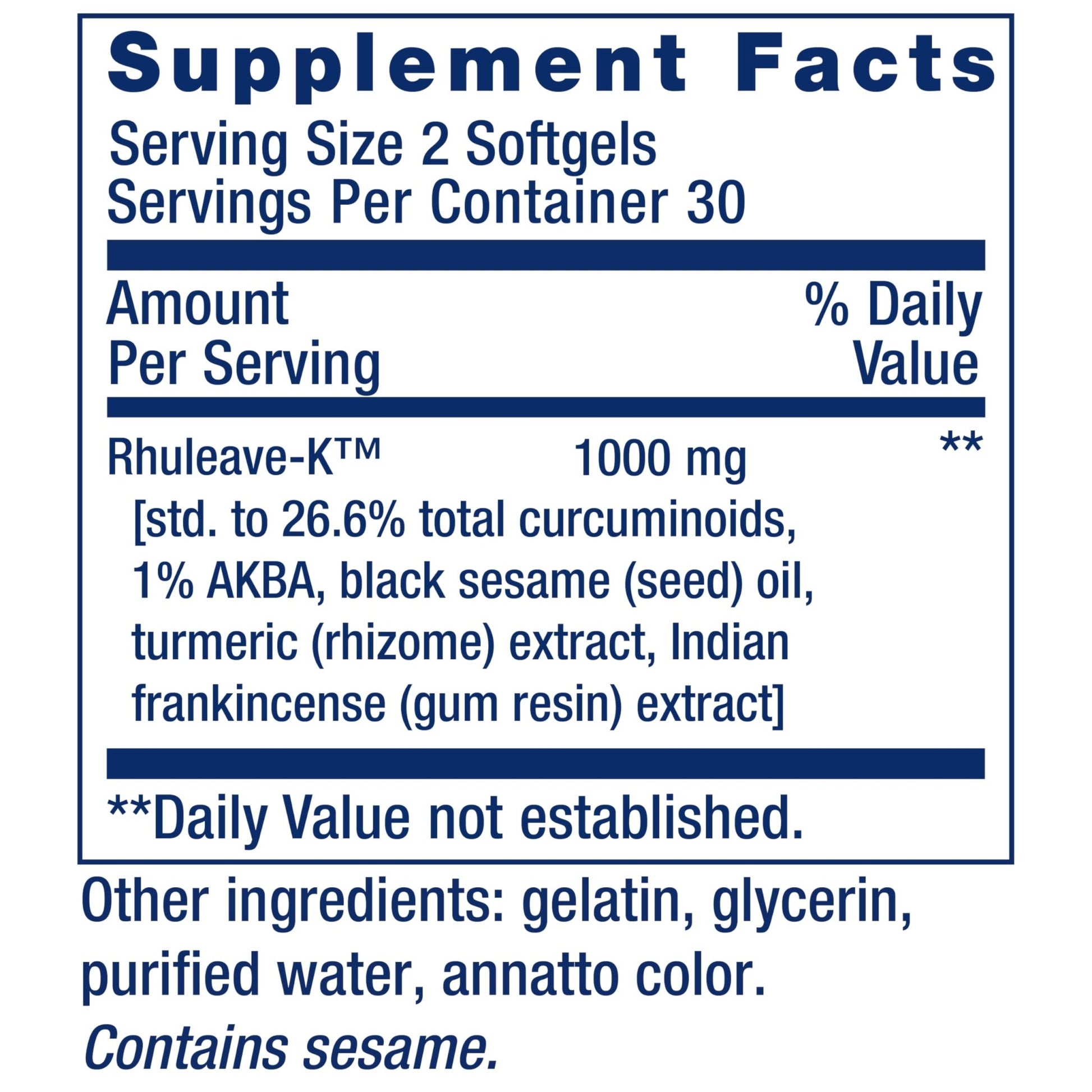 Life Extension Fast Acting Relief, Black Sesame Seeds, Turmeric, Boswellia, Joint Support Supplement, Quick Relief for discomfort in Bones, Joints & Muscles, Gluten-Free, Non-GMO, 60 softgels - dailyvitalstore