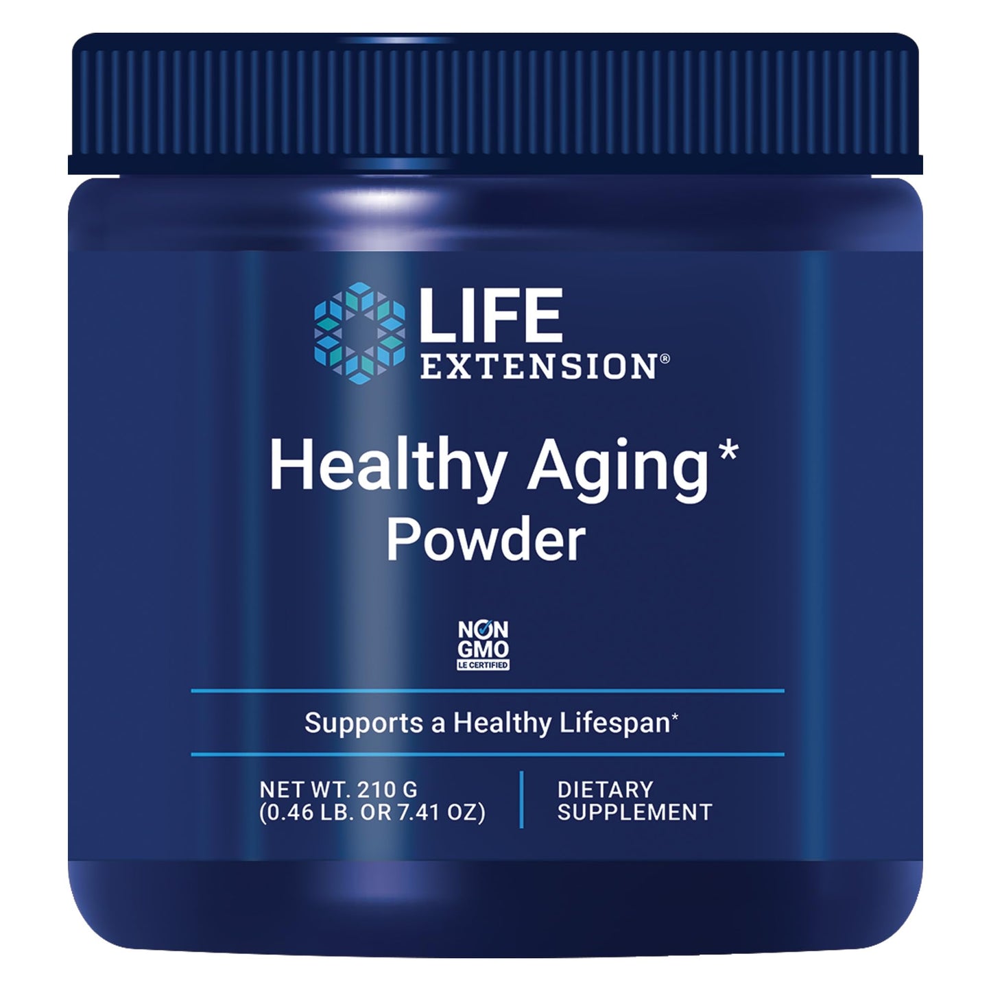 Life Extension Healthy Aging Powder, Healthy Aging Supplement, Heart Health, Brain Health, Exercise Performance, Taurine, Lithium, spermidine, Powder Blend, Non-GMO, Vegetarian, 30 Servings - dailyvitalstore