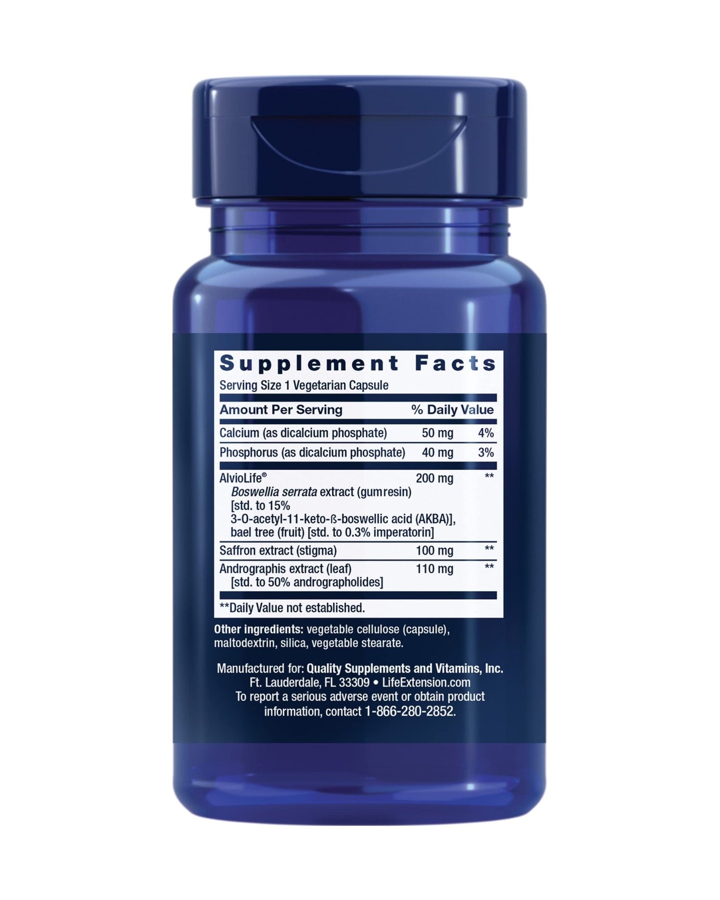 Life Extension Healthy Lungs, Respiratory Supplement, Lung Protection, Boswellia Serrata, Saffron Extract, Once-Daily, Gluten Free, Non-GMO, Vegetarian, 30 Capsules - dailyvitalstore