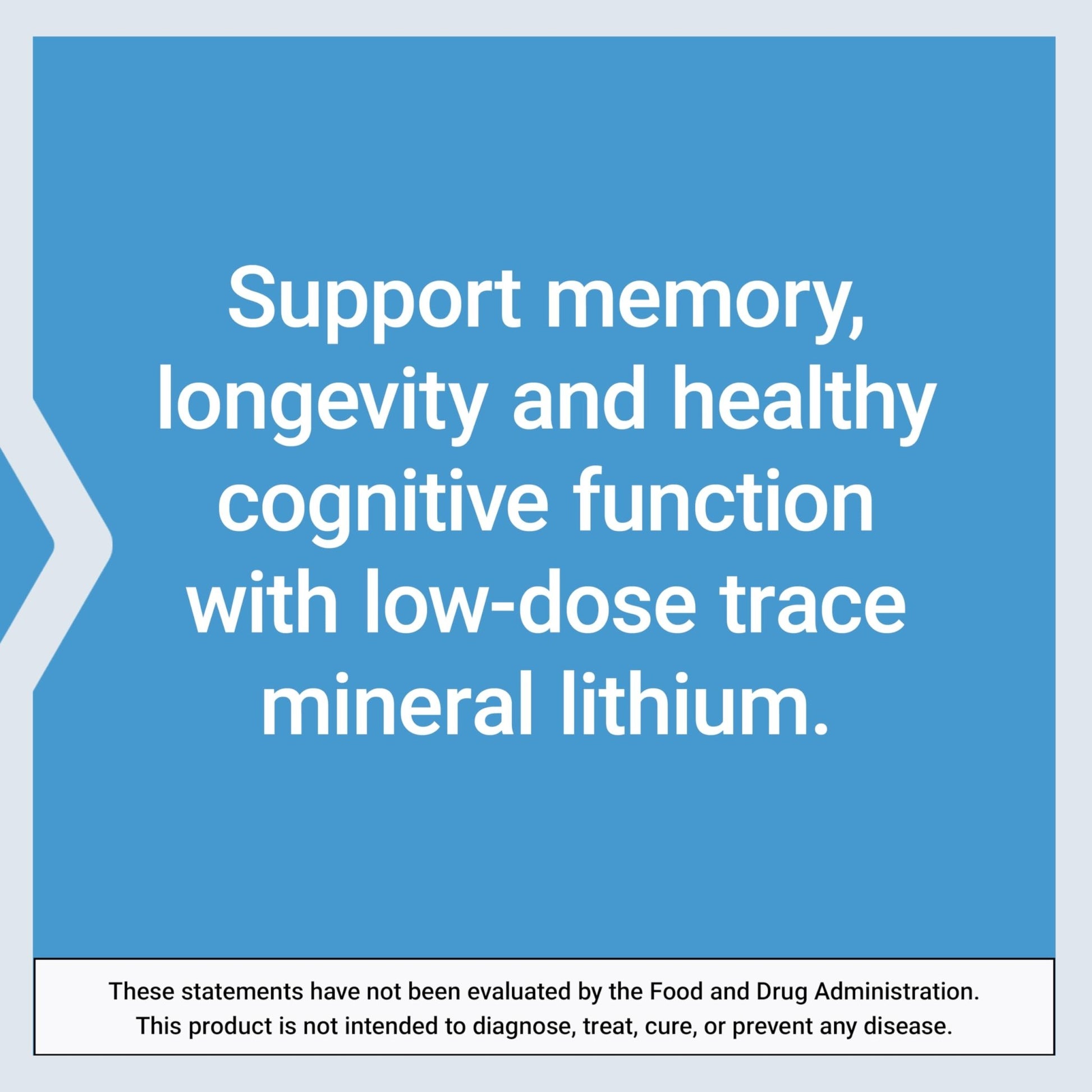 Life Extension Lithium, 1000 mcg – Lithium Orotate – Helps Maintain Cognitive Function & Memory – Low-Dose Formula – Non-GMO, Gluten-Free, - dailyvitalstore