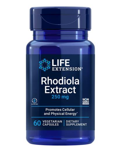 Life Extension Rhodiola and Ashwagandha Extract Bundle, Rhodiola rosea and ashwagandha Supplements, 60 Capsules Each - dailyvitalstore