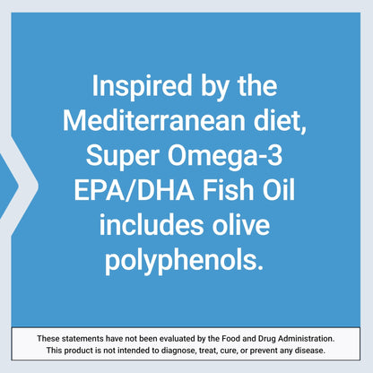Life Extension Super Omega-3 EPA/DHA Fish Oil, Sesame Lignans & Olive Extract – Heart Health, Brain Health, Inflammation Health Support, Gluten-Free, Enteric-Coated, Non-GMO, 120 Softgels - dailyvitalstore