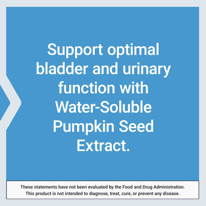 Life Extension Water-Soluble Pumpkin Seed Extract, Promotes Prostate & Urinary Tract Health, Bladder Health Support, Men, Women, Gluten-Free, Non-GMO, Vegetarian, 60 Capsules - dailyvitalstore