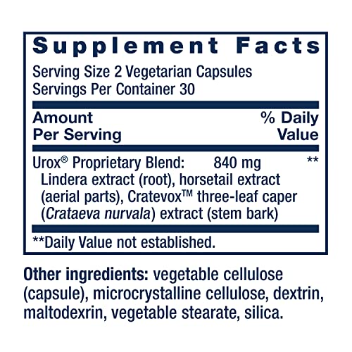 Life Extension Women's Bladder Support – for Bladder Health and Normal Urinary Frequency – Horsetail, Lindera and Three-Leaf Caper Extracts – Non-GMO – Gluten Free — 60 Vegetarian Capsules - dailyvitalstore