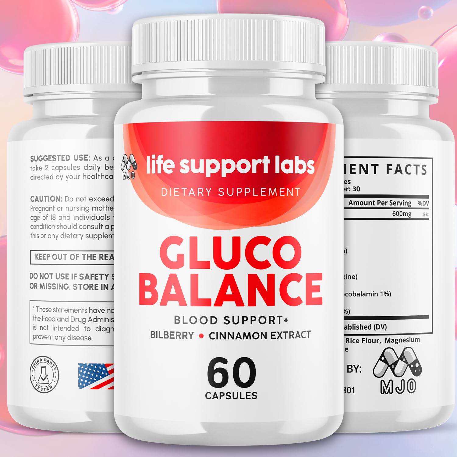 Life Support Labs Capsules, Official LifeSupportLabs Blood Health Pills with All Natural Ingredients, Life Support Labs Advanced Health & Wellness with Premium Vitamins for Women & Men (60 Capsules) - dailyvitalstore
