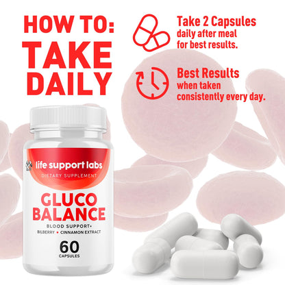 Life Support Labs Capsules, Official LifeSupportLabs Blood Health Pills with All Natural Ingredients, Life Support Labs Advanced Health & Wellness with Premium Vitamins for Women & Men (60 Capsules) - dailyvitalstore