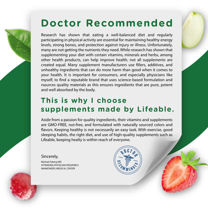 Lifeable Probiotics Gummies | 2 Billion CFU | Great Tasting Probiotic Gummies for Women | Probiotic Gummy for Gut Health and Immune Support - dailyvitalstore