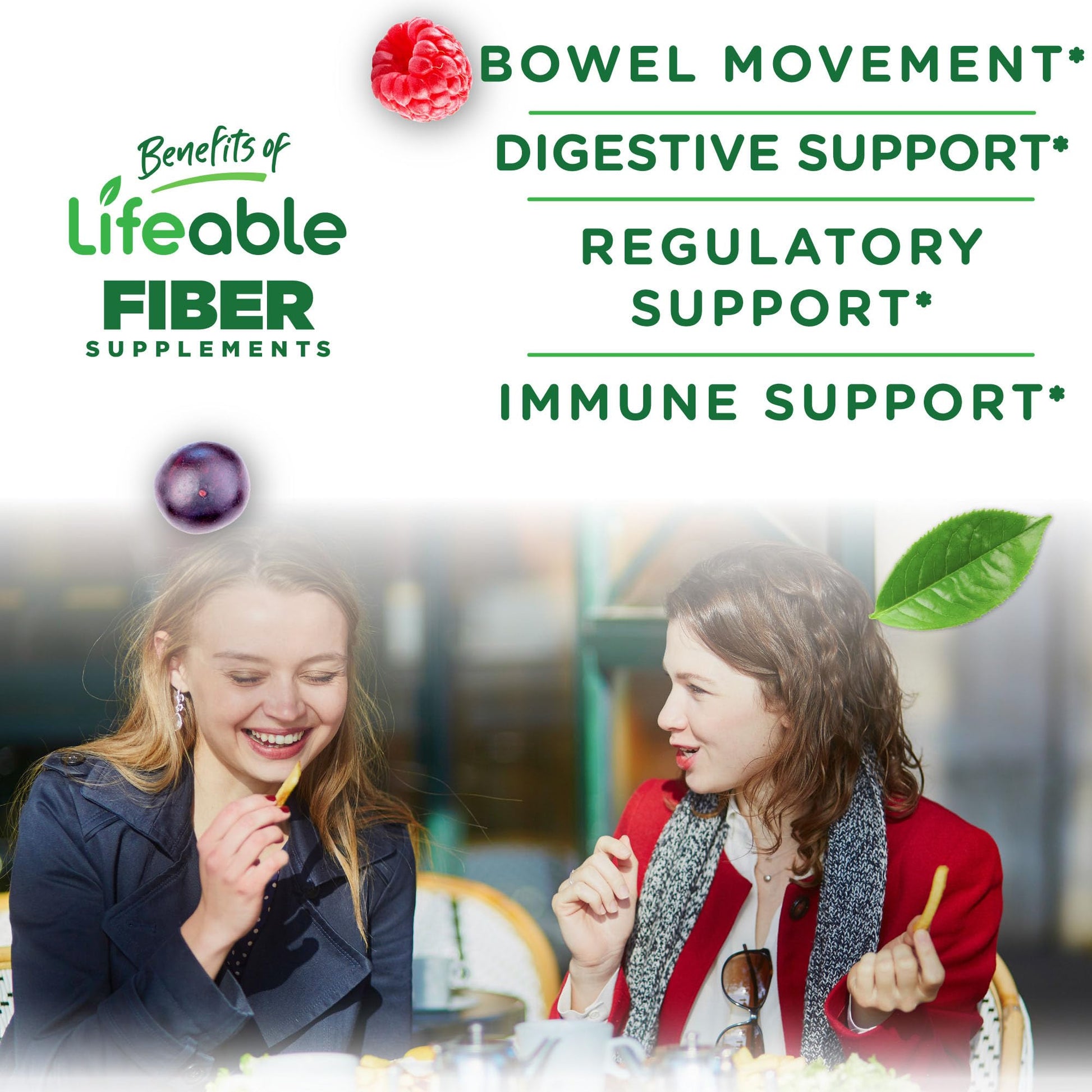 Lifeable Sugar Free Fiber Gummies for Adults | 4g | Great Tasting Fiber Supplement Gummies | Keto Friendly, Gluten Free, Vegan, Non GMO Prebiotic Fiber | for Digestive Health | 90 Gummies - dailyvitalstore