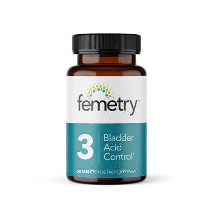 LifeSeasons Femetry Bladder Acid Control - Support for Interstitial Cystitis - Reduce Urine Acidity in The Bladder - Eases Flares Caused by Eating or Drinking Acidic Foods - 60 Tablets - dailyvitalstore