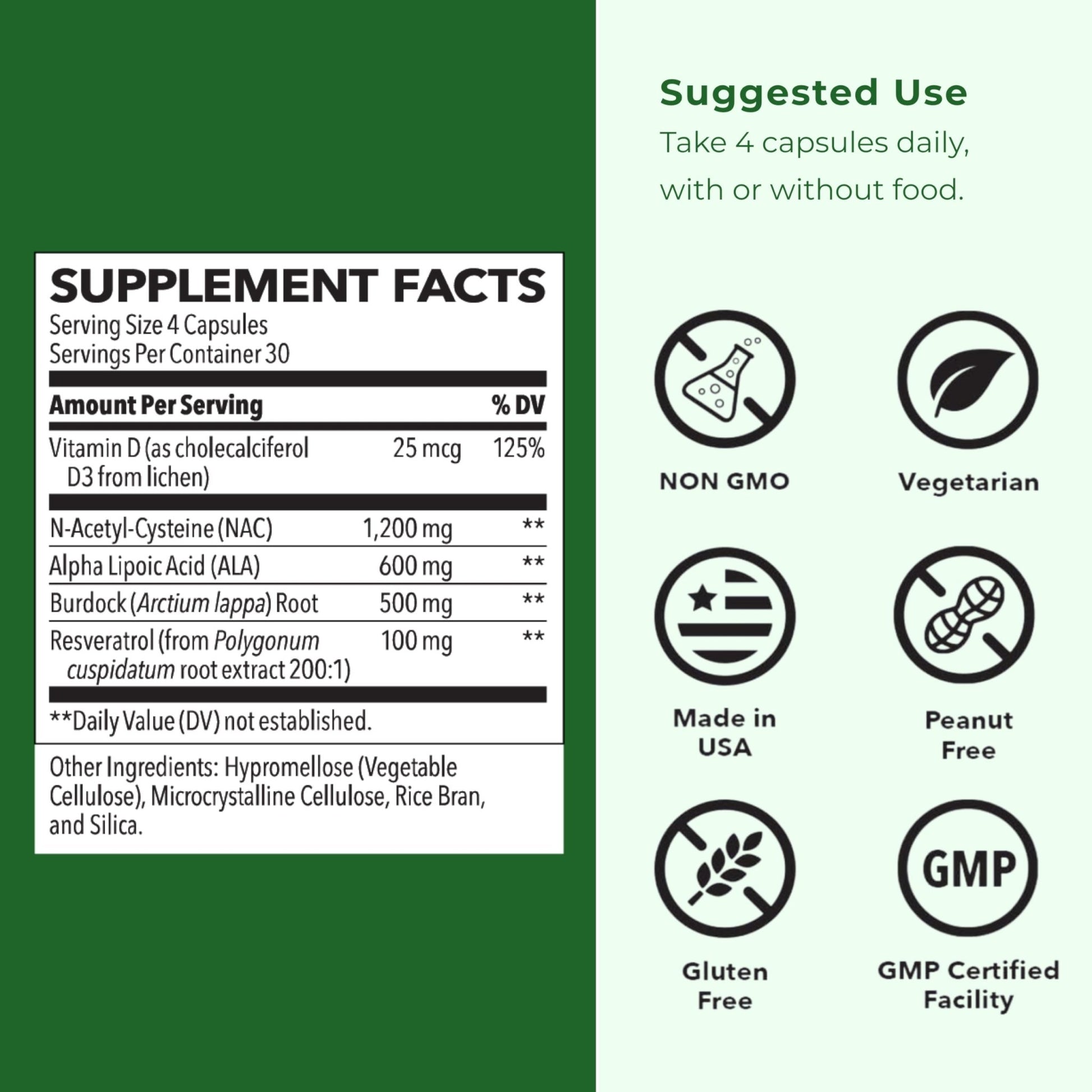 LifeSeasons Kidney Support Supplement – Cellular Protection with NAC, Alpha Lipoic Acid, Resveratrol, Burdock Root & Vitamin D3 – Supports Detox, Oxidative Stress & Renal Function – 120 Capsules - dailyvitalstore