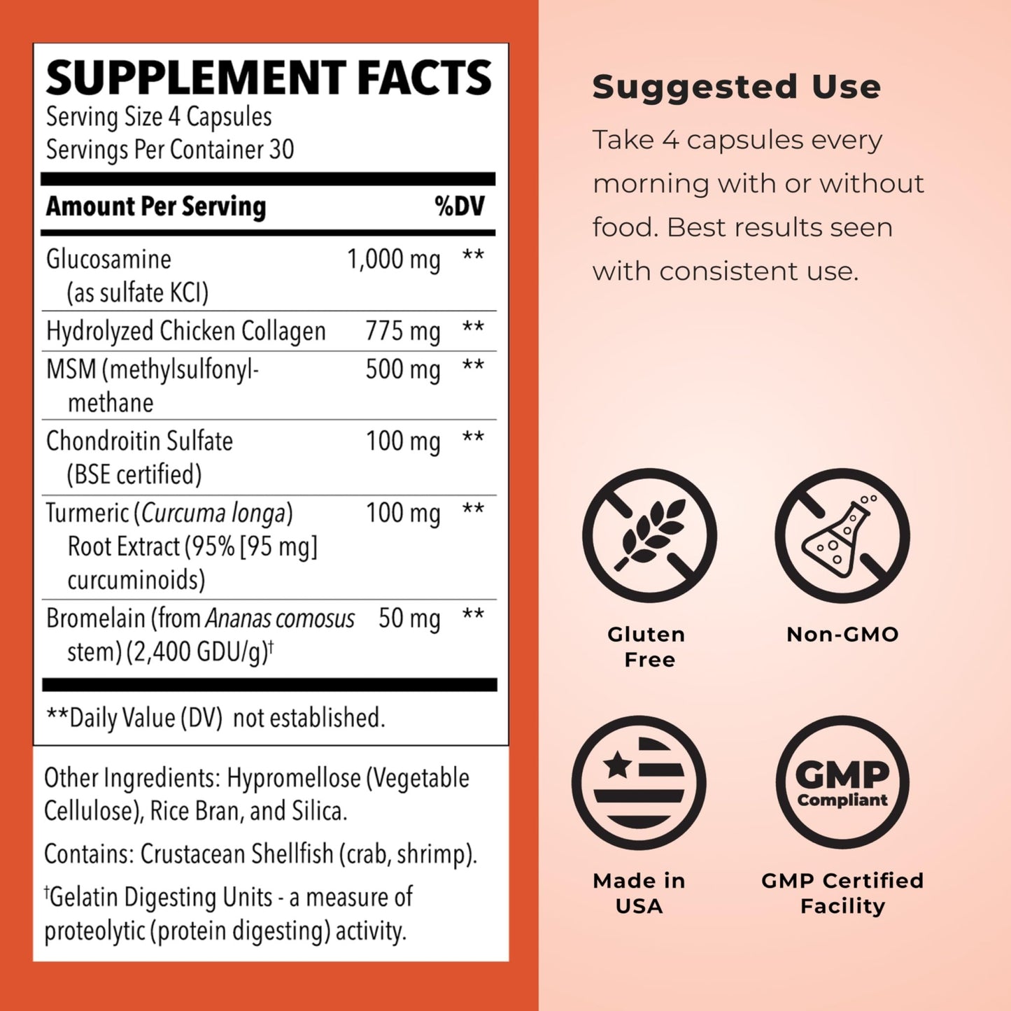 LifeSeasons Mobili-T - Joint Support Supplement - Reduces Aches & Discomforts - Increase Range of Motion - Rebuild Tissue & Cartilage - MSM Chondroitin Collagen Glucosamine & Turmeric - 120 Capsules - dailyvitalstore