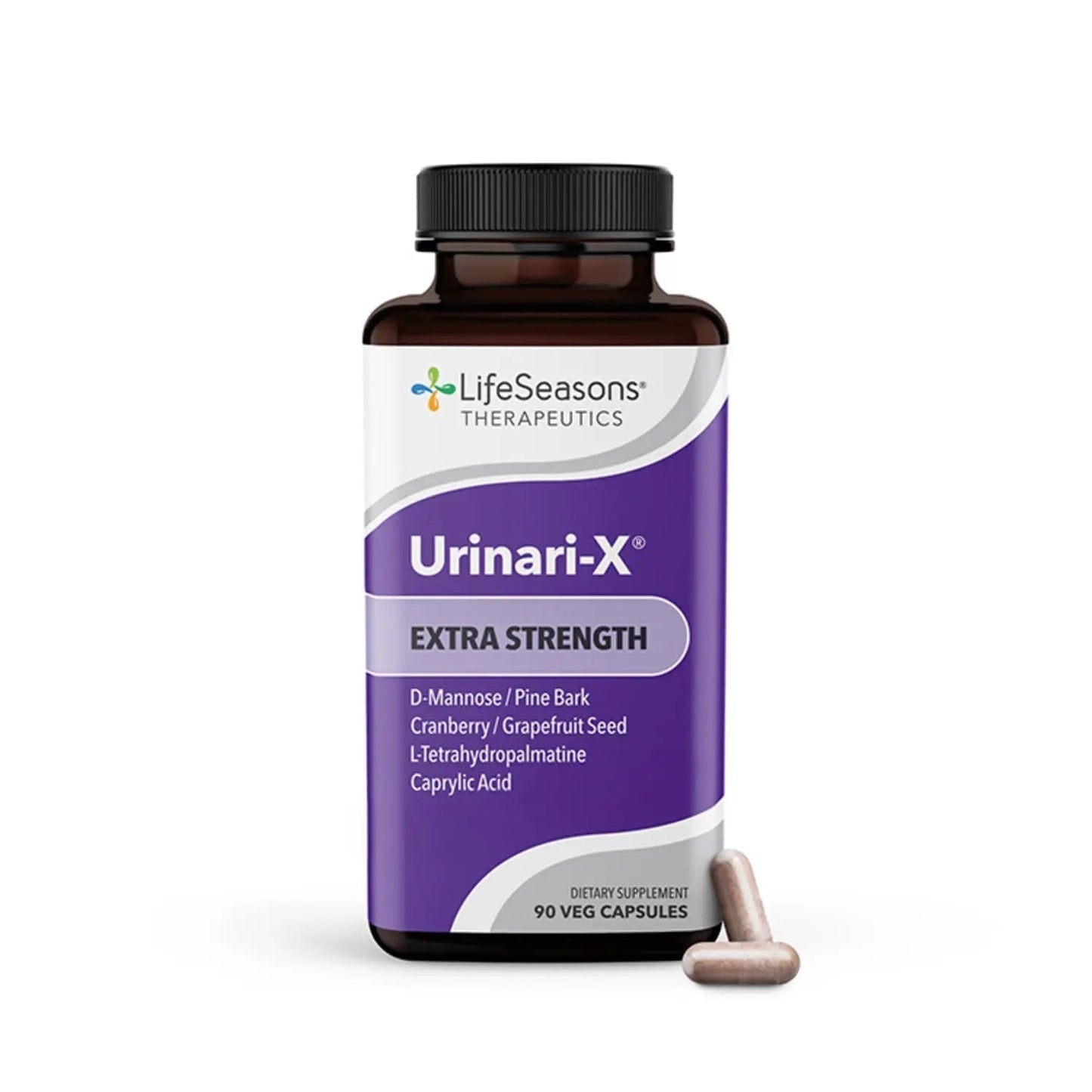 LifeSeasons Urinari-X Extra Strength + Pros-T Bundle – Urinary Tract & Prostate Health – Fast UTI Relief, Bladder Comfort, Supports Normal Urinary Flow – 90 Capsules & 60 Softgels - dailyvitalstore