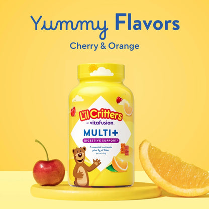 L'il Critters Multi + Digestive Support* 90ct - dailyvitalstore