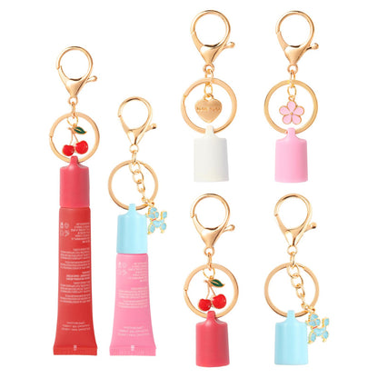Limpskys keychain cap for Summer Fridays 0.5 Oz Lip Balm,lip gloss cap keychain（No Lip Balm） - dailyvitalstore