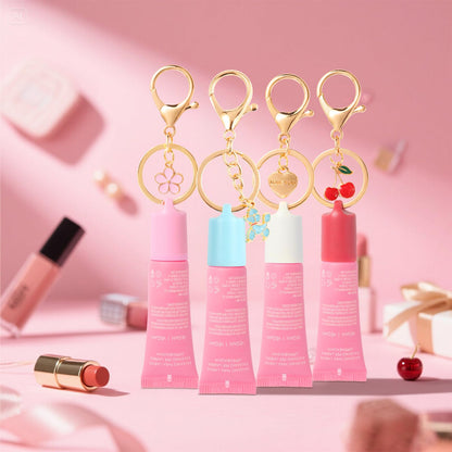 Limpskys keychain cap for Summer Fridays 0.5 Oz Lip Balm,lip gloss cap keychain（No Lip Balm） - dailyvitalstore