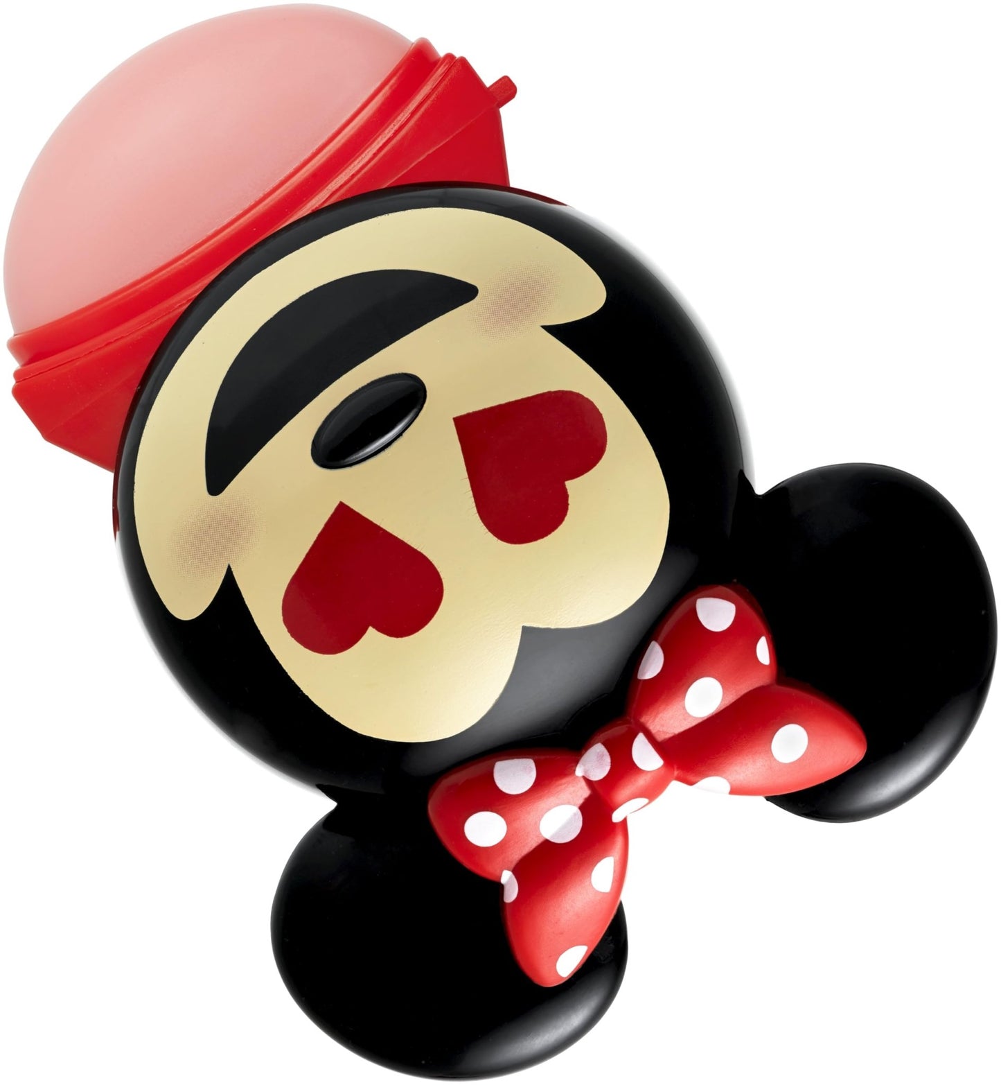 Lip Smacker Disney Minnie Mouse Emoji Lip Balm, Strawberry Lemonade Flavored, Clear, For Kids - dailyvitalstore