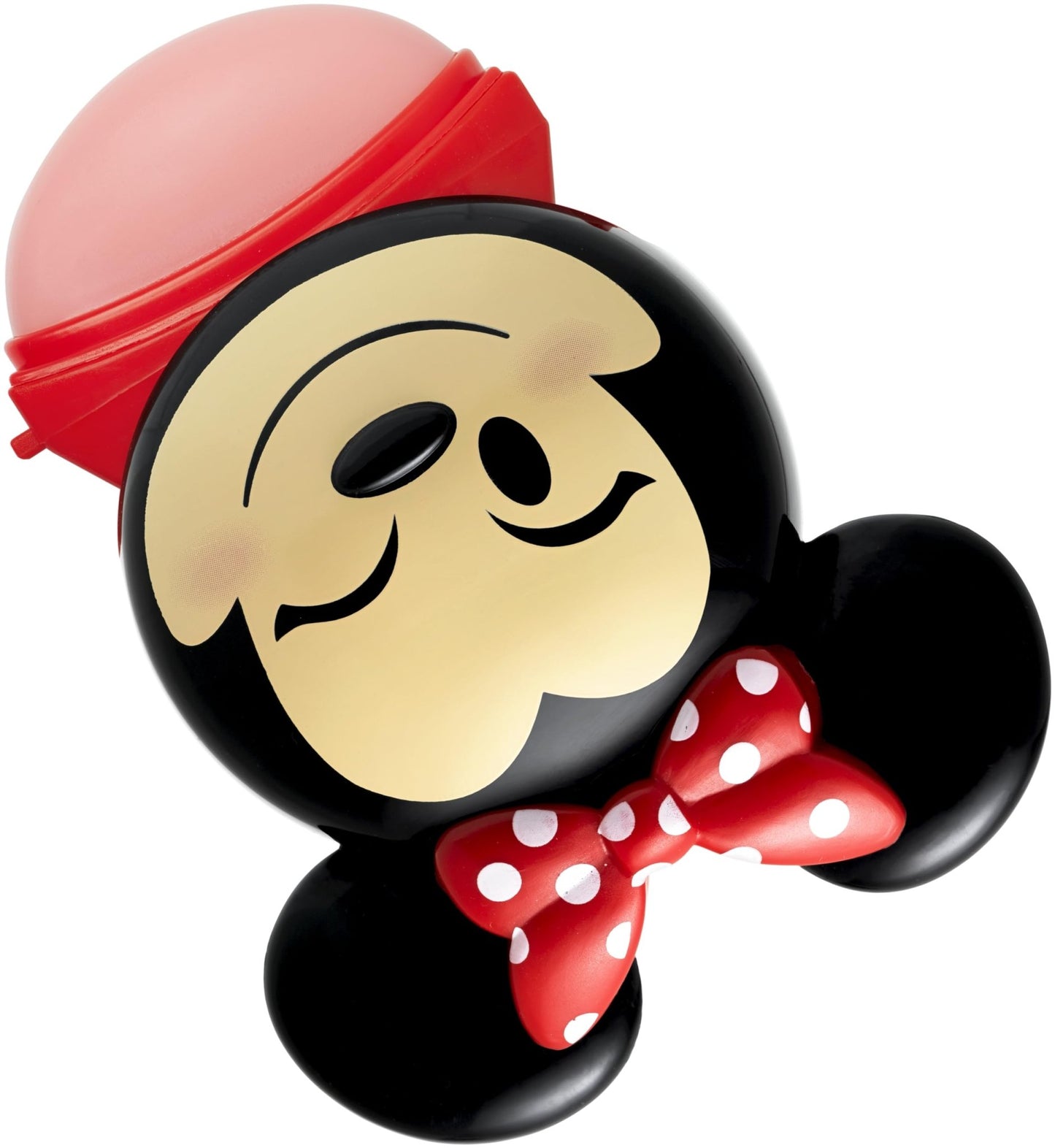 Lip Smacker Disney Minnie Mouse Emoji Lip Balm, Strawberry Lemonade Flavored, Clear, For Kids - dailyvitalstore
