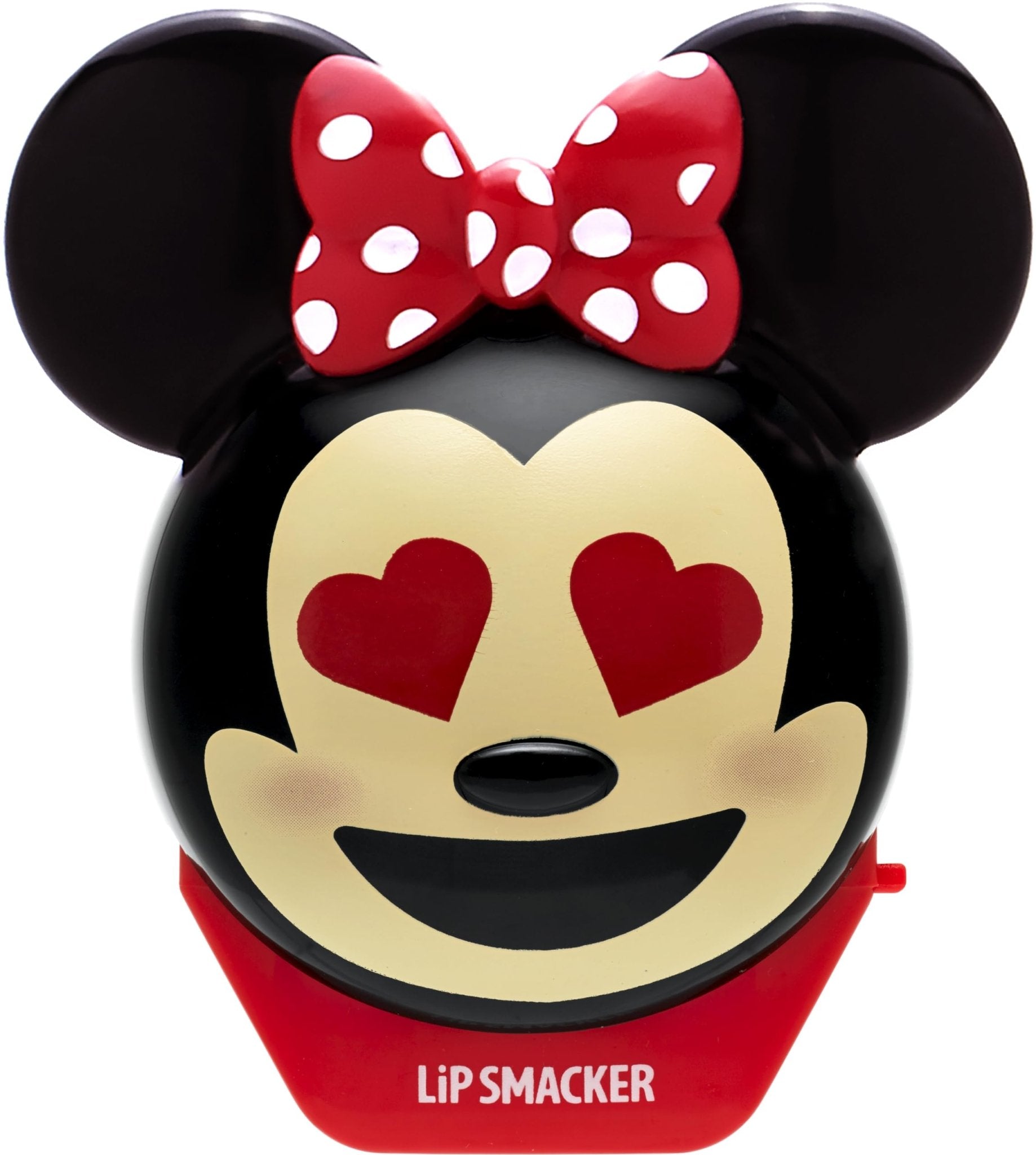 Lip Smacker Disney Minnie Mouse Emoji Lip Balm, Strawberry Lemonade Flavored, Clear, For Kids - dailyvitalstore