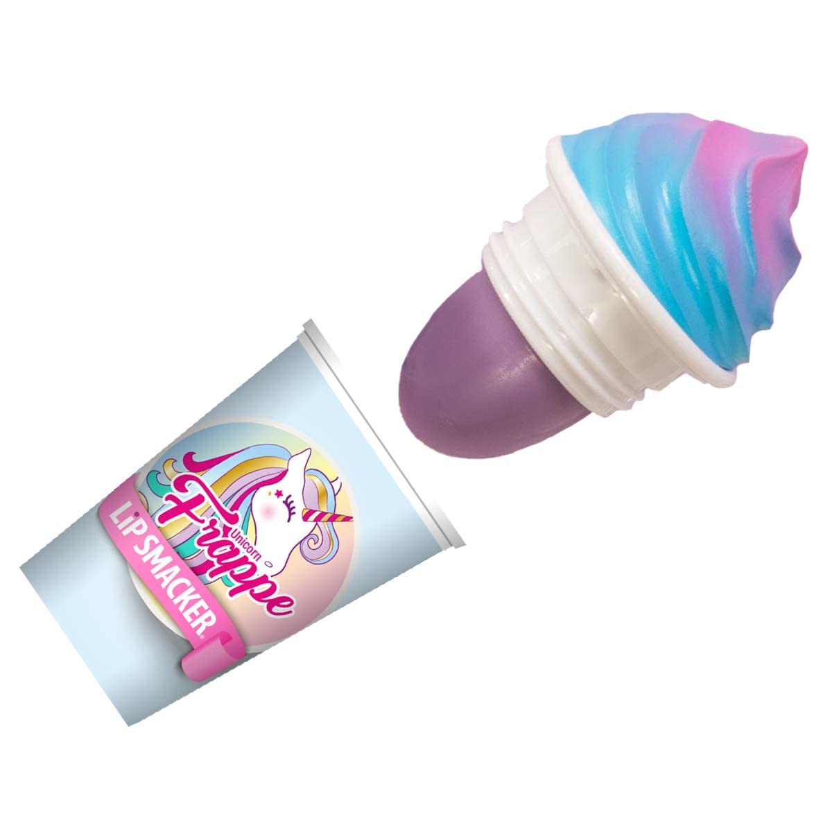 Lip Smacker Frappe Cup Lip Balm, Moisturizing, Soothing Fun Tasty Flavors - Unicorn - dailyvitalstore