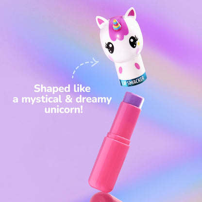 Lip Smacker Lippy Pals Unicorn, Flavored Moisturizing & Smoothing Soft Shine Lip Balm, Hydrating & Protecting Fun Tasty Flavors, Cruelty-Free & Vegan - Unicorn Magic - dailyvitalstore