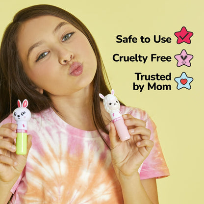 Lip Smacker Lippy Pals Unicorn, Flavored Moisturizing & Smoothing Soft Shine Lip Balm, Hydrating & Protecting Fun Tasty Flavors, Cruelty-Free & Vegan - Unicorn Magic - dailyvitalstore