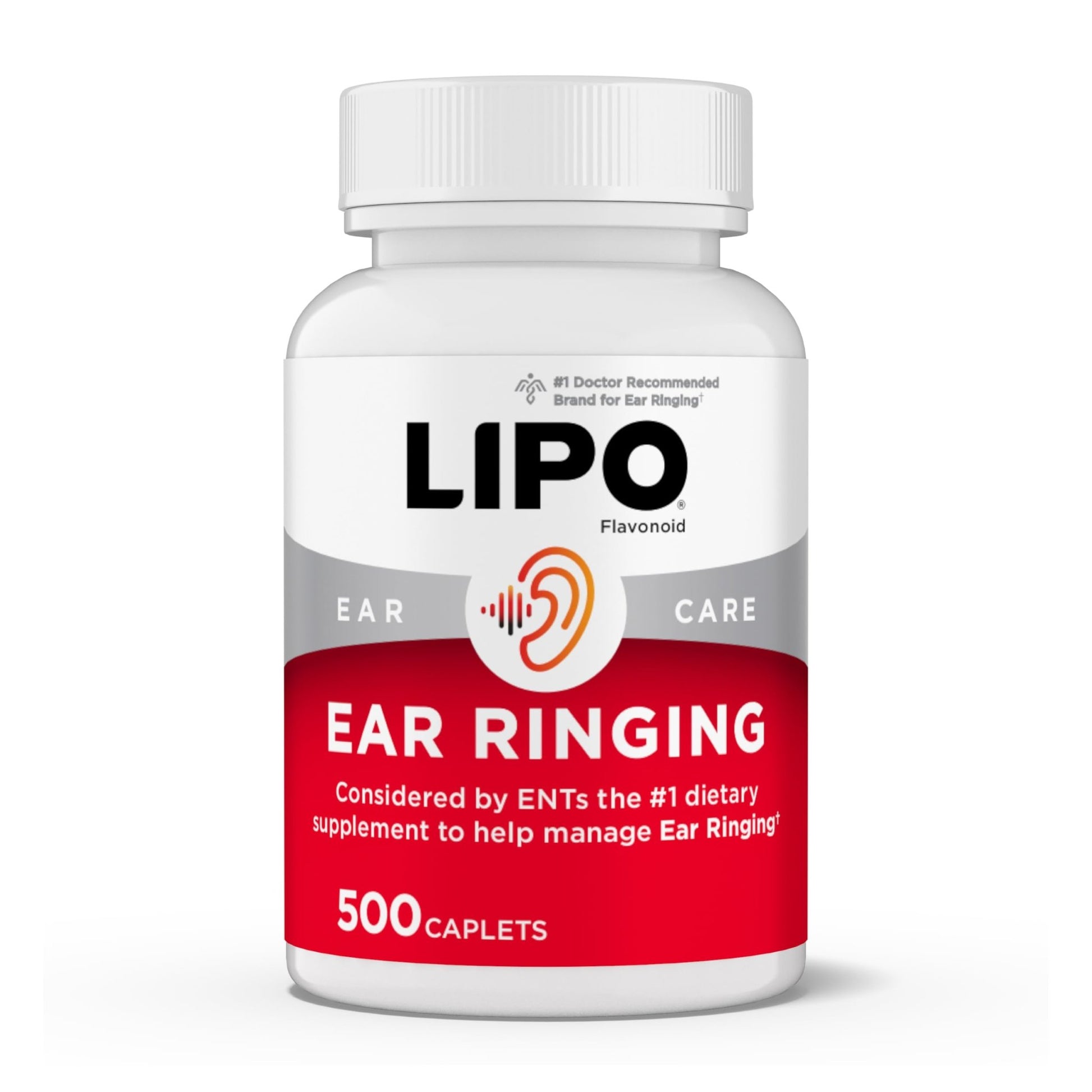 Lipo Flavonoid Ear Ringing - Doctor-Recommended for Ringing Ears – Clinically Proven Lemon Bioflavonoid Complex with Vitamins C, B1, B2, B6, B12, - dailyvitalstore