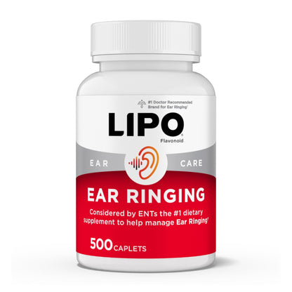 Lipo Flavonoid Ear Ringing - Doctor-Recommended for Ringing Ears – Clinically Proven Lemon Bioflavonoid Complex with Vitamins C, B1, B2, B6, B12, - dailyvitalstore