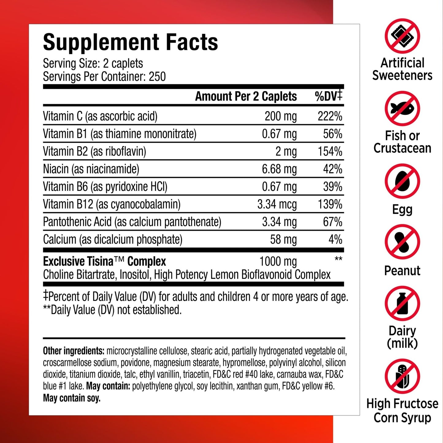 Lipo Flavonoid Ear Ringing - Doctor-Recommended for Ringing Ears – Clinically Proven Lemon Bioflavonoid Complex with Vitamins C, B1, B2, B6, B12, - dailyvitalstore