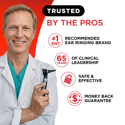 Lipo Flavonoid Ear Ringing - Doctor-Recommended for Ringing Ears – Clinically Proven Lemon Bioflavonoid Complex with Vitamins C, B1, B2, B6, B12, - dailyvitalstore