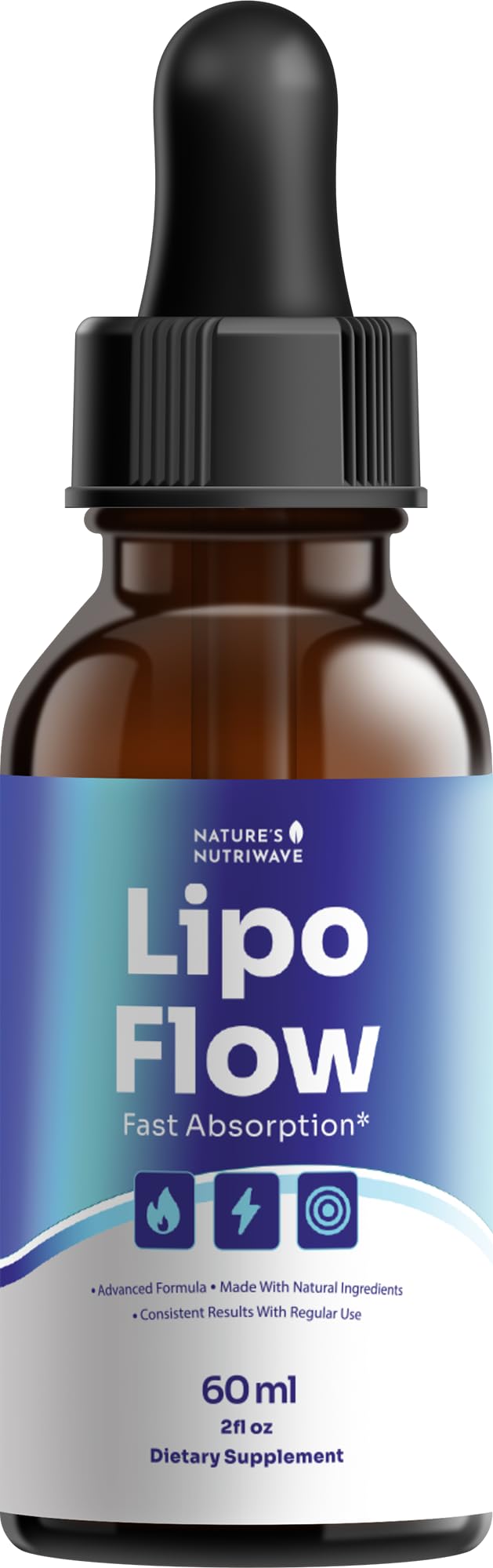 Lipo Flow – Daily Botanical Supplement with Pineapple, Beet Root & Hibiscus – Clean, Stimulant-Free Formula – GMP-Certified, Non-GMO, Made in USA - 60ml, 60 Servings, 1 Month Supply - dailyvitalstore