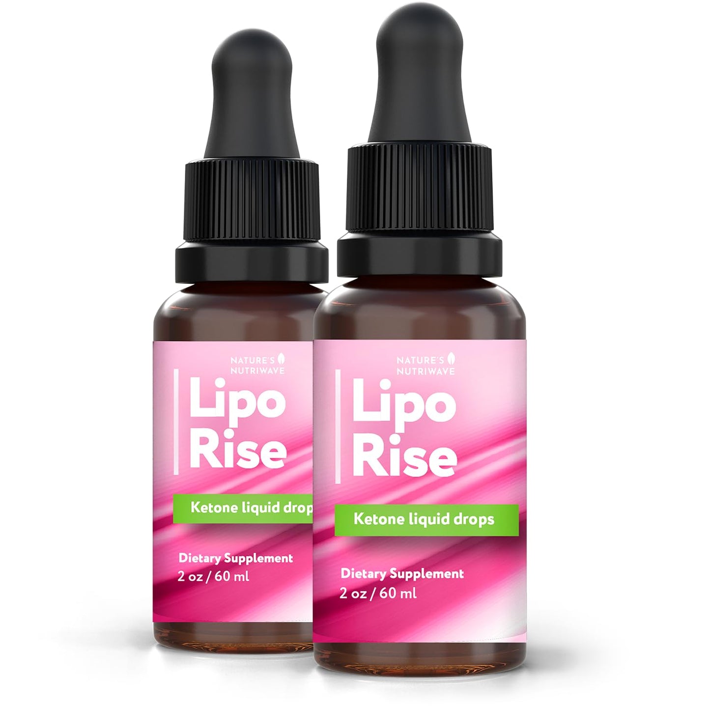 LipoRise Drops – Natural Liquid Supplement with 100% Plant-Based Ingredients, maca root, grape seed & citrus extracts | Non-GMO | GMP Certified | Made in USA | 60 mL, 60 Servings, 2 Month Supply - dailyvitalstore