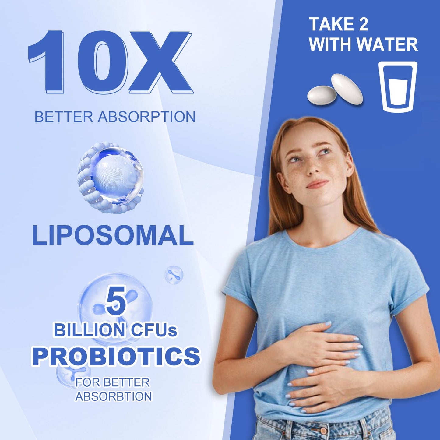 Liposomal Calcium AKG Supplement 1500mg with Vitamin D3 & K2 Softgels for Women & Men│ High Absorption│Calcium Supplements with Magnesium Glycinate - dailyvitalstore