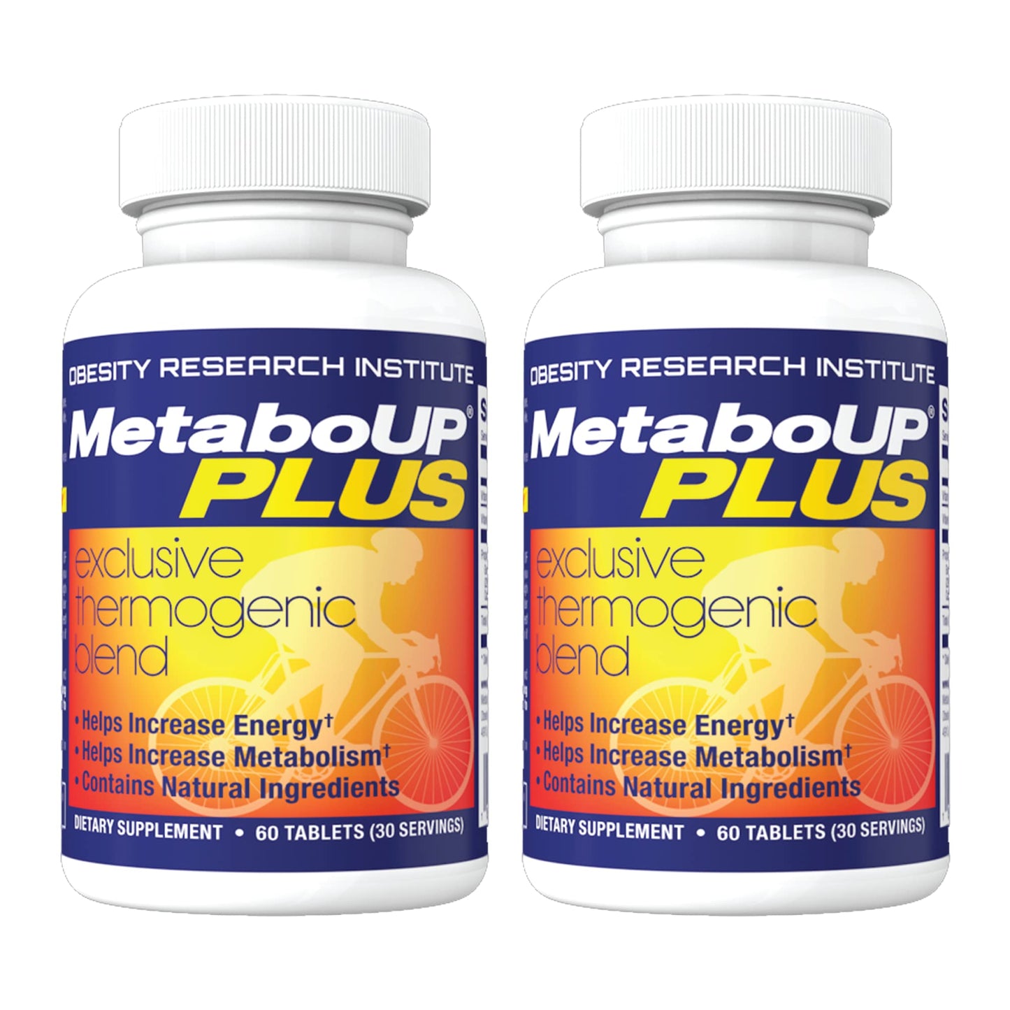 Lipozene MetaboUP Plus - 2 60 Ct Bottles - Thermogenic Weight Loss - Energy Booster Pills - dailyvitalstore