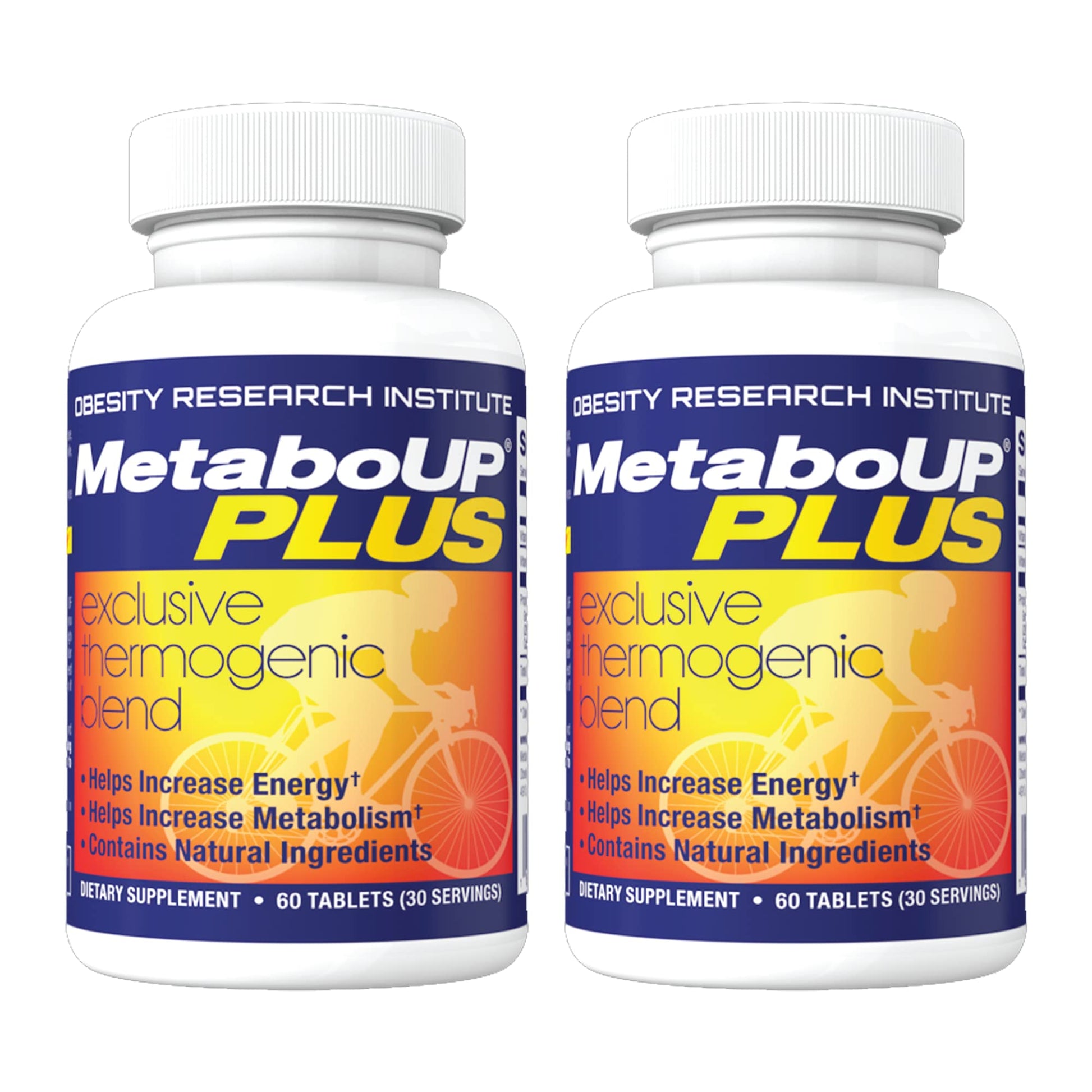 Lipozene MetaboUP Plus - 2 60 Ct Bottles - Thermogenic Weight Loss - Energy Booster Pills - dailyvitalstore