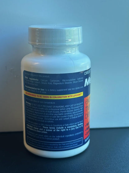 Lipozene MetaboUP Plus - 2 60 Ct Bottles - Thermogenic Weight Loss - Energy Booster Pills - dailyvitalstore
