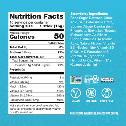 Liquid I.V.® Hydration Multiplier - Strawberry | Electrolyte Powder Drink Mix | 3 Pack (48 Servings) - dailyvitalstore