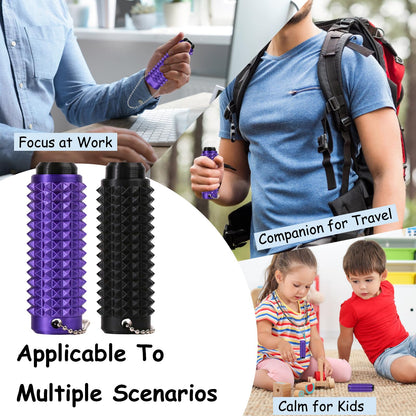 Little Ouchies Pain Fidget Clicker Toy, 3D Printed Sensory Fidget Toys Adults, Anxiety Relief Items Fidget, Stress Relief Gifts for Men Women (4Pcs-2A) - dailyvitalstore