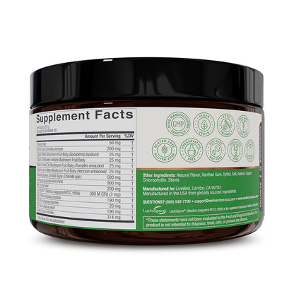 Live Conscious Beyond Greens Superfood Powder - Delicious Debloating Super Greens Powder - Matcha Greens Blend w/Chlorella, Echinacea, Probiotics for Immune Support & Energy - dailyvitalstore