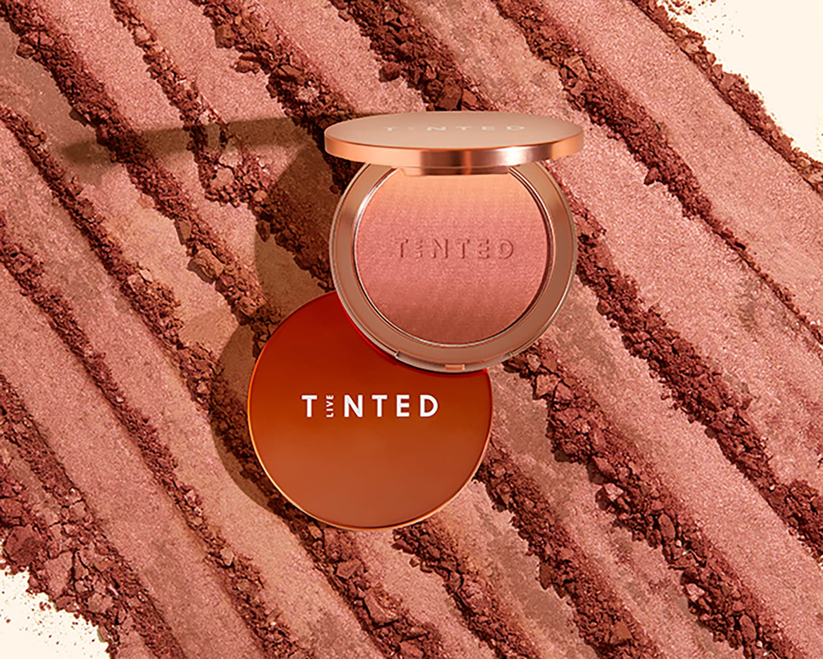 Live Tinted Huebeam Jumbo Gradient Blushing Bronzer - Lightweight, Highly-Pigmented, Buildable & Blendable - Sunkissed, Glowy, Even Toned Skin Face Blush and Bronzer - 15g / 0.5 oz - dailyvitalstore