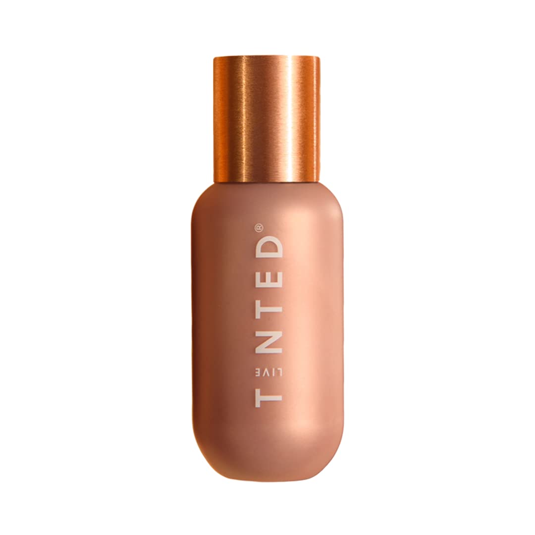Live Tinted Hueglow Liquid Highlighter Drops - Lightweight Serum-Infused Highlighter, Non-Greasy Formula for Natural Radiance and Advanced Hydration, Dawn, 1.7fl oz / 50mL - dailyvitalstore
