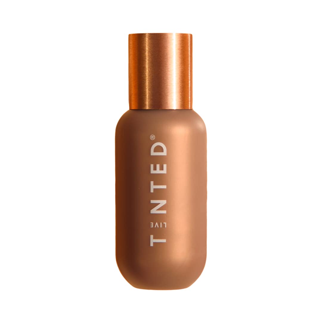 Live Tinted Hueglow Liquid Highlighter Drops - Lightweight Serum-Infused Highlighter, Non-Greasy Formula for Natural Radiance and Advanced Hydration, Dusk, 1.7fl oz / 50mL - dailyvitalstore