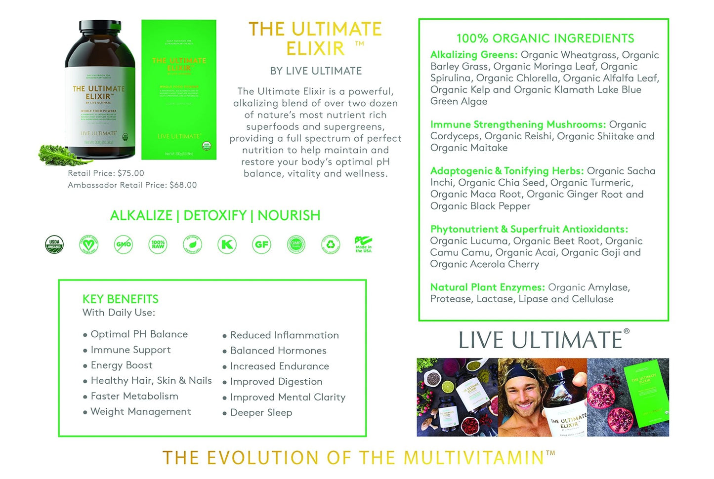 Live Ultimate The Ultimate Elixir 30 Day Supply Pouch - dailyvitalstore