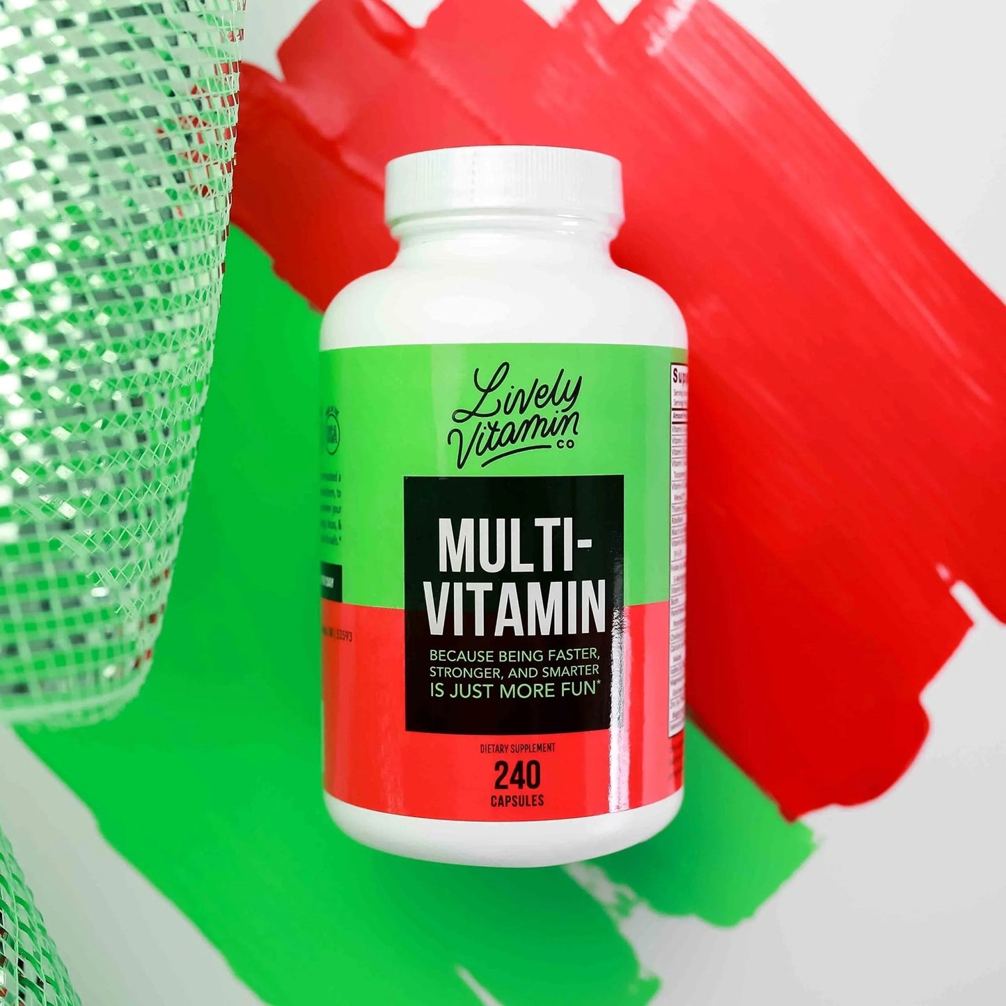 LIVELY VITAMIN CO. Multivitamin - 37 Vitamins Minerals and Extracts - Energy - Memory - Immune Function - Heart- Brain - Focus - Mood - Antioxidants - dailyvitalstore