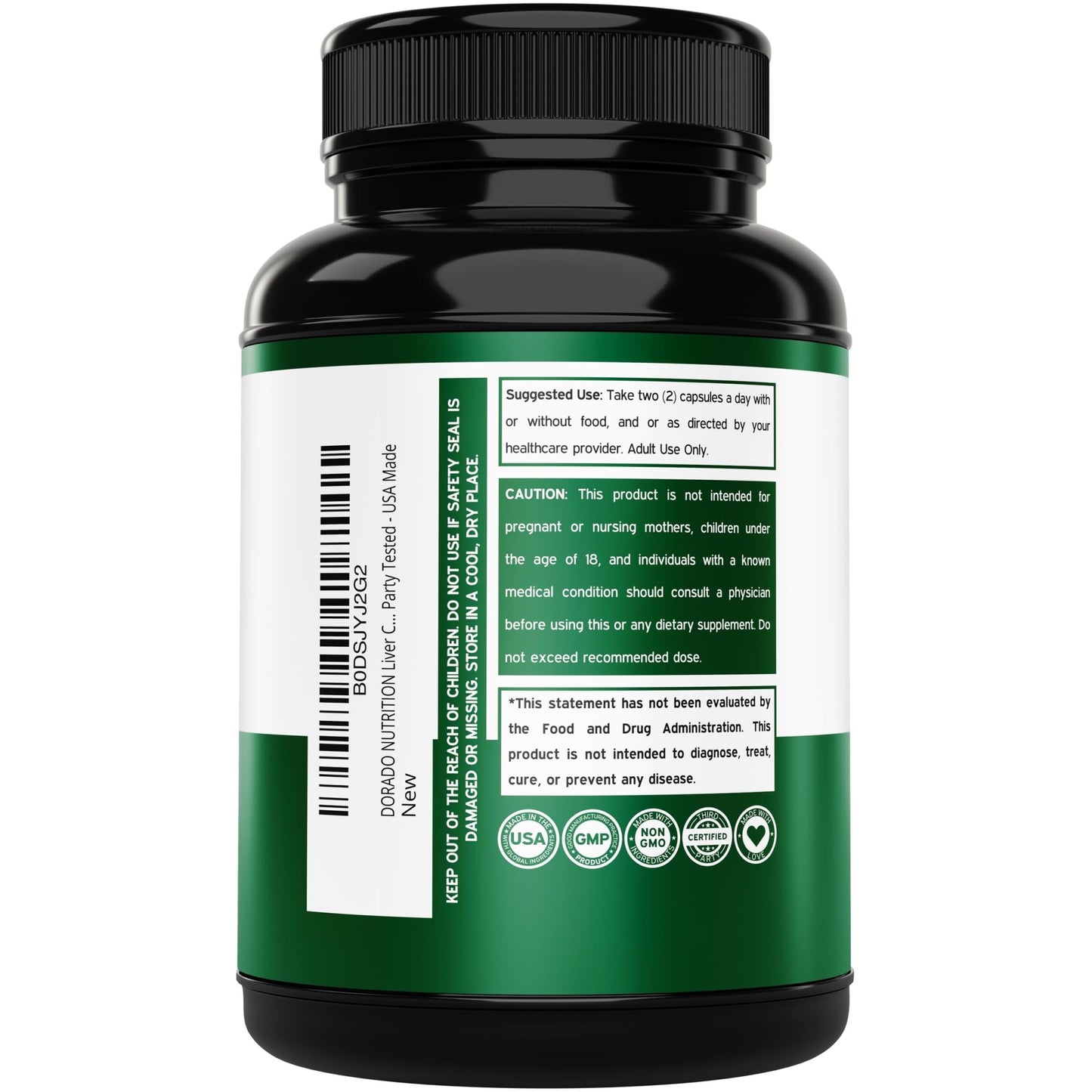 Liver Cleanse Detox & Repair (27 in 1 Formula - Milk Thistle, Dandelion Root, Turmeric, Artichoke Extract & More) - Detox Cleanse Supplement, - dailyvitalstore