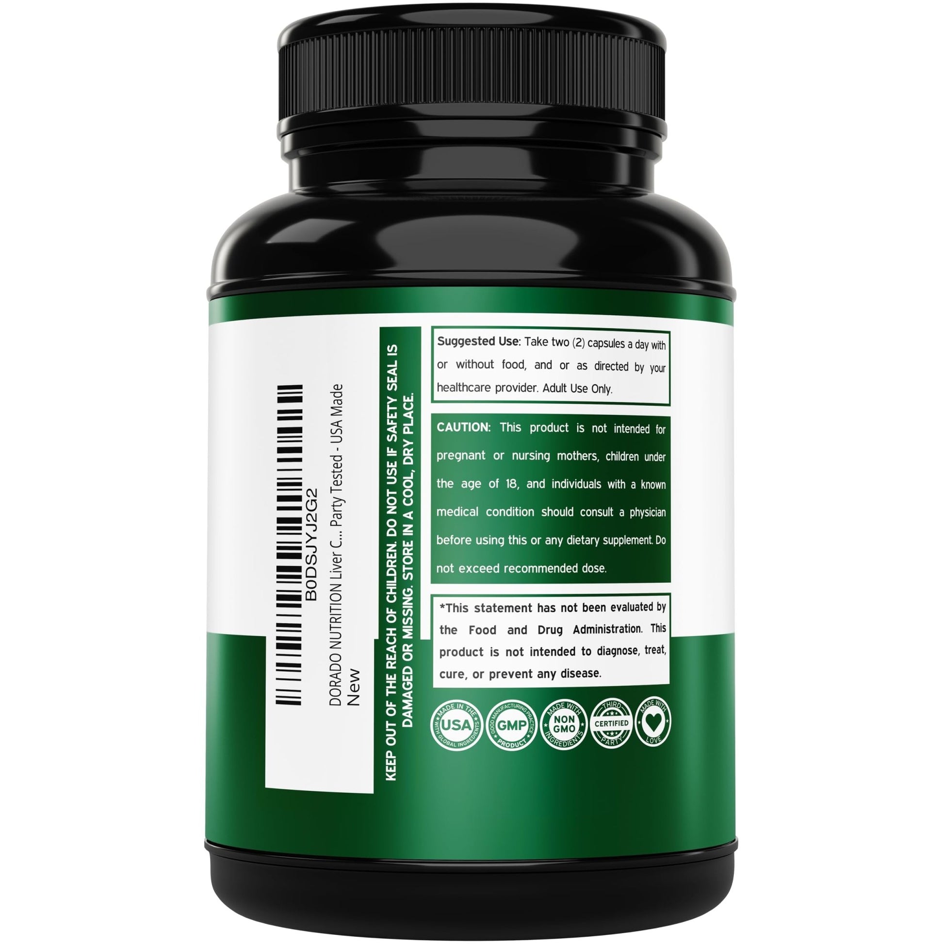Liver Cleanse Detox & Repair (27 in 1 Formula - Milk Thistle, Dandelion Root, Turmeric, Artichoke Extract & More) - Detox Cleanse Supplement, - dailyvitalstore