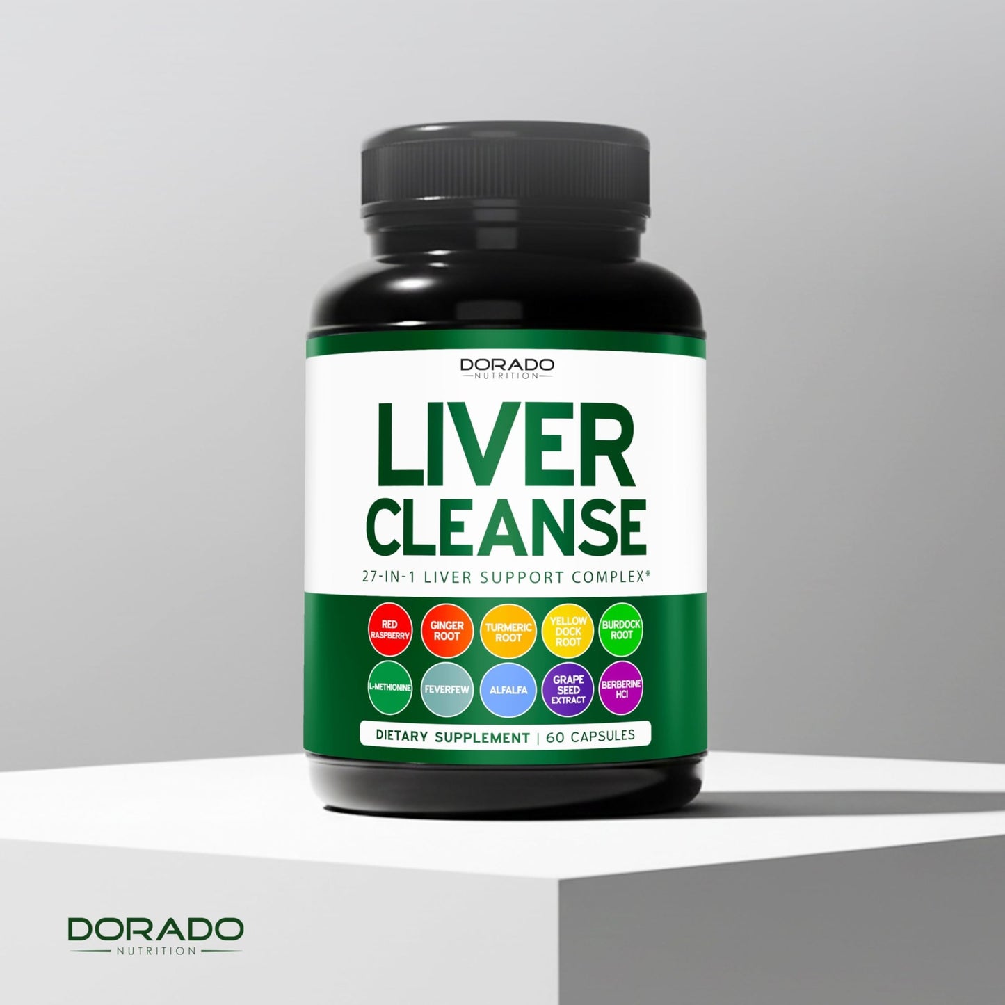 Liver Cleanse Detox & Repair (27 in 1 Formula - Milk Thistle, Dandelion Root, Turmeric, Artichoke Extract & More) - Detox Cleanse Supplement, - dailyvitalstore