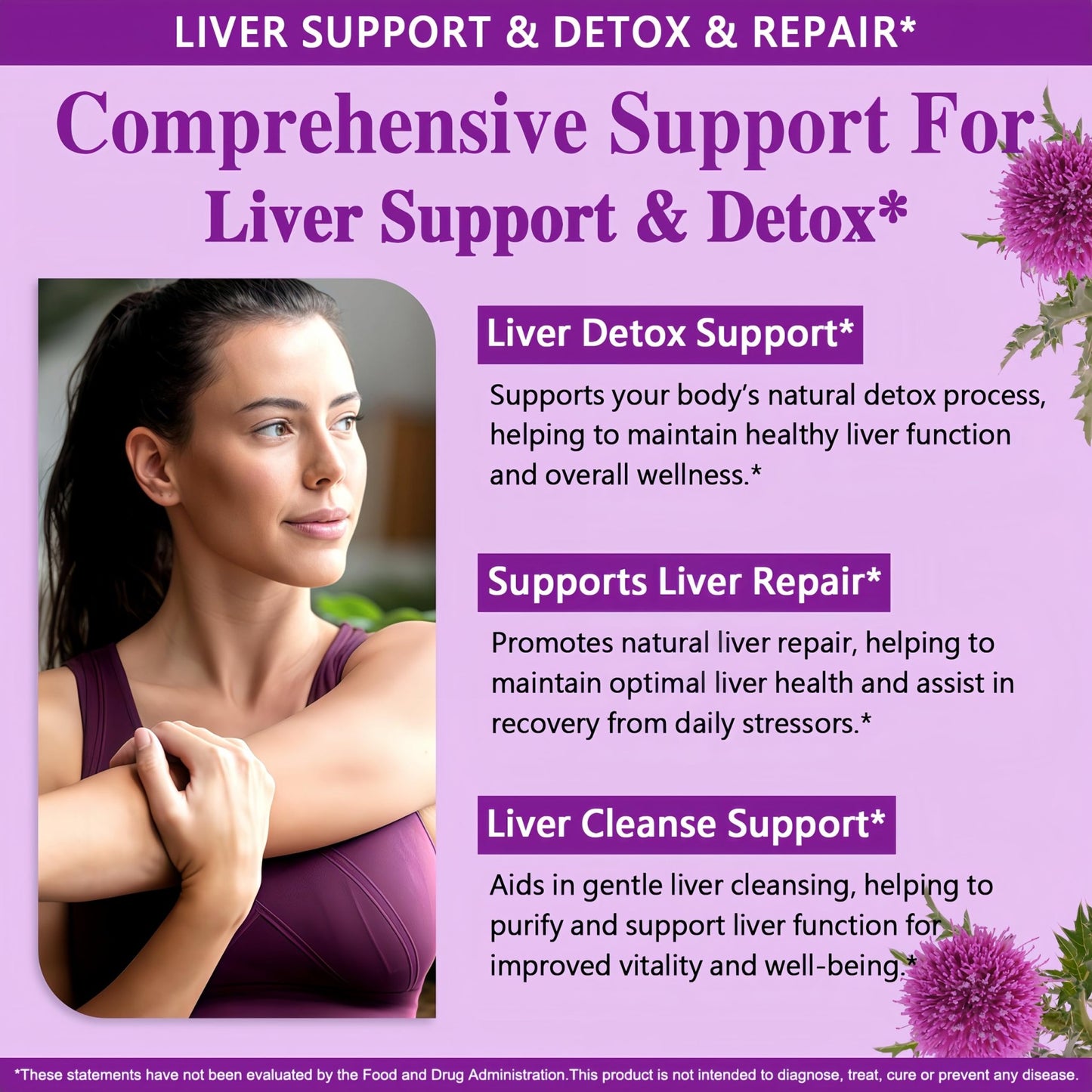 Liver Cleanse Detox & Repair Drops - Liquid Liver Support Tincture with Milk Thistle, Dandelion, Artichoke, TUDCA, NAC, Chanca Piedra - 15-in-1 Advanced Liver Detox Health Supplement - Vegan, Non-GMO - dailyvitalstore